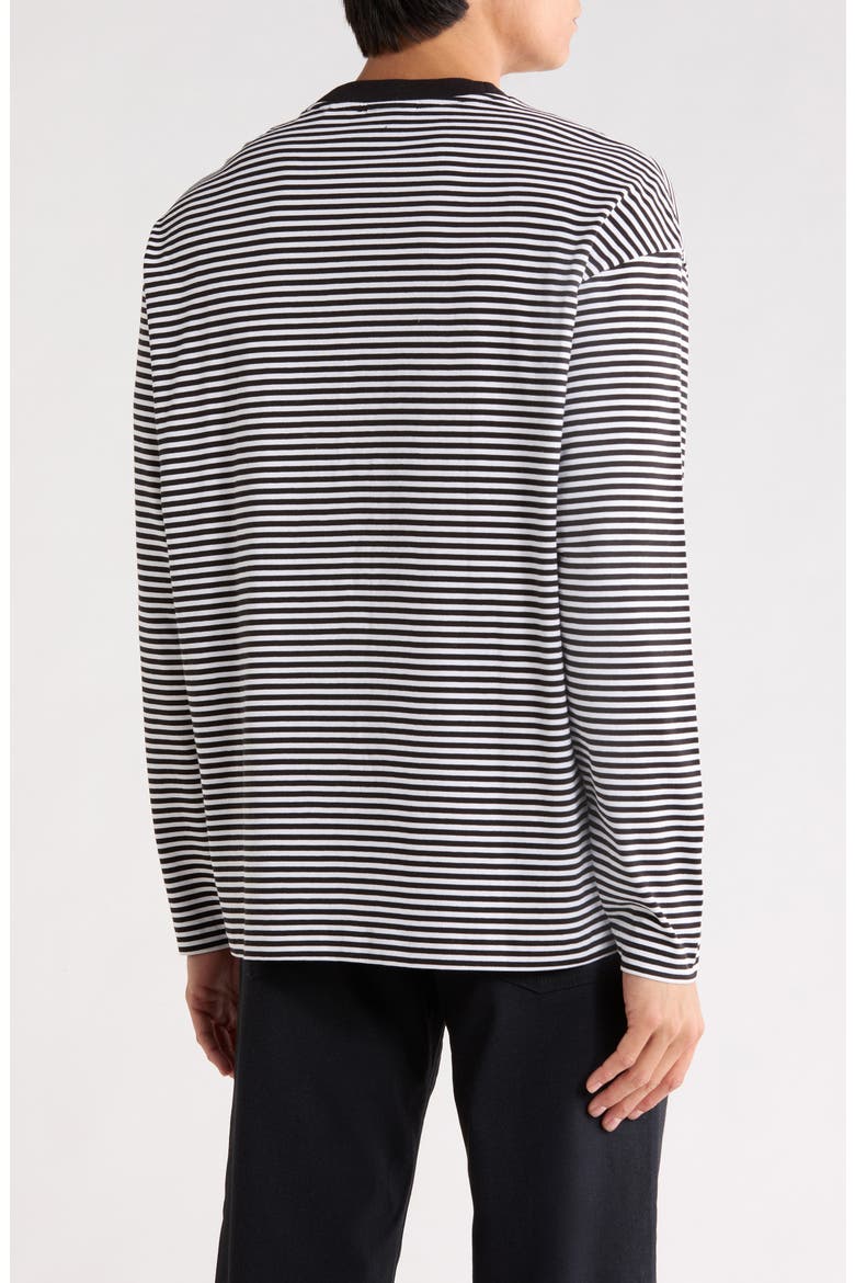 Nustripe Cotton Jersey T-Shirt, Alternate, color, OPEN MISCELLANEOUS