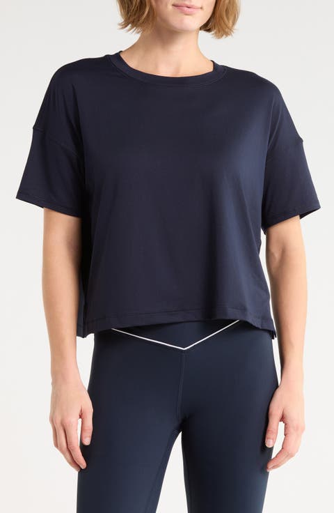 Super Soft Deluxe Boxy Cropped T-Shirt