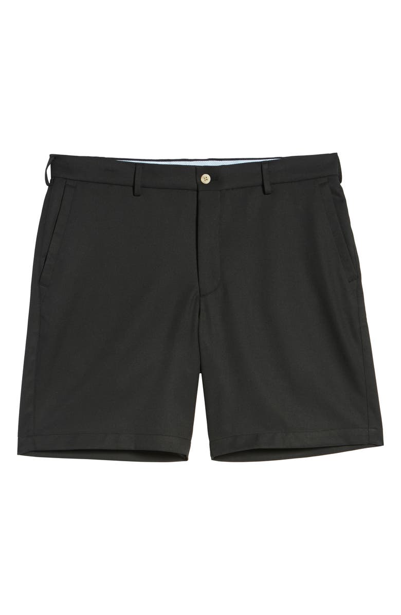 Peter Millar Salem High Drape Performance Shorts, Alternate, color, Black