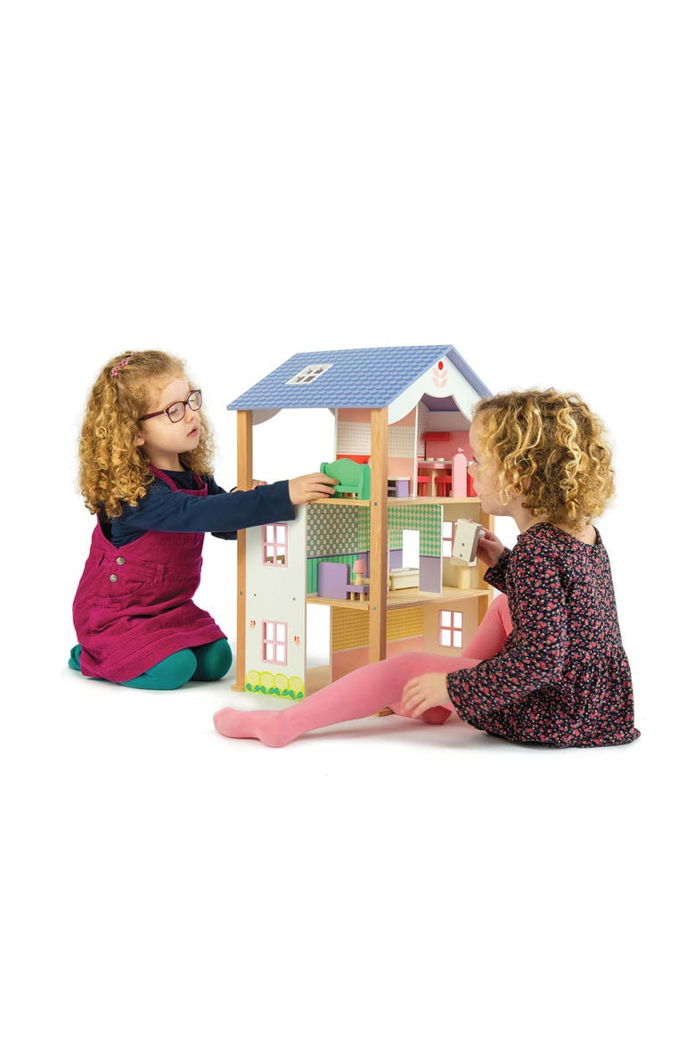 Bluebird Villa Dollhouse, Alternate, color, MULTI