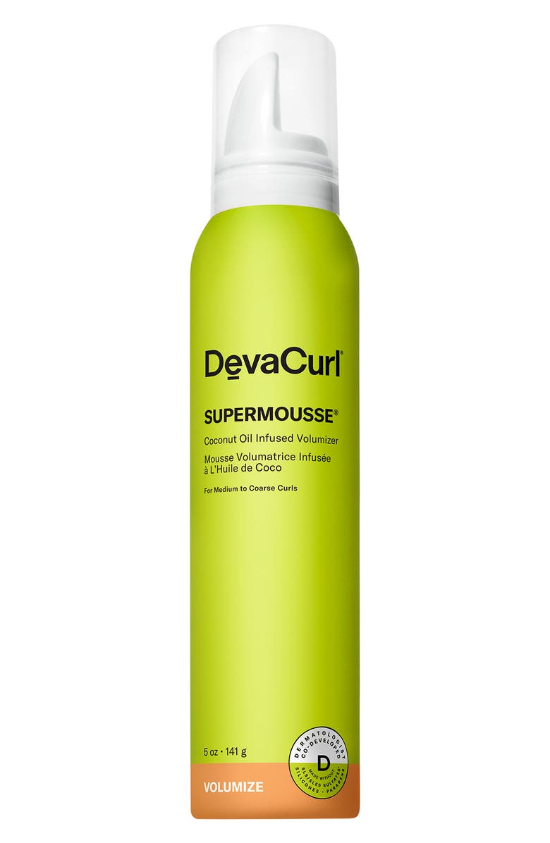 DevaCurl Supermousse<sup>®</sup> Coconut Oil Infused Volumizer, Main, color,
