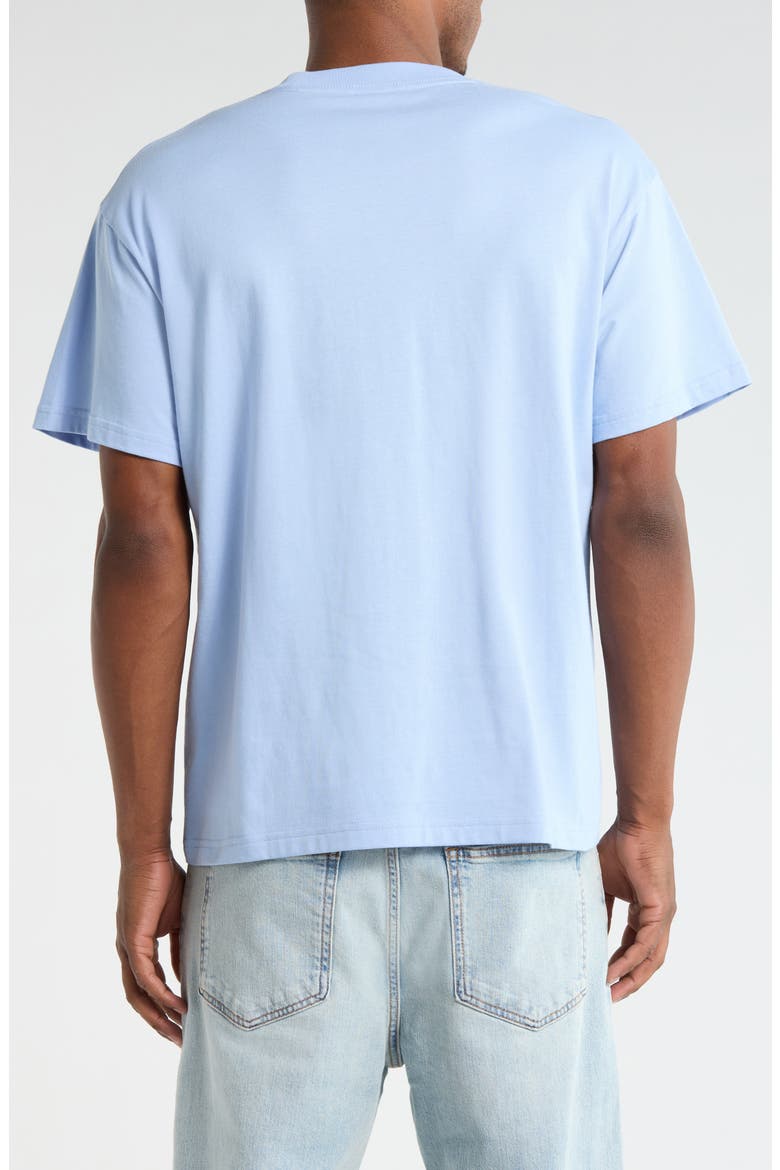 Buzzed Graphic T-Shirt, Alternate, color, SKY