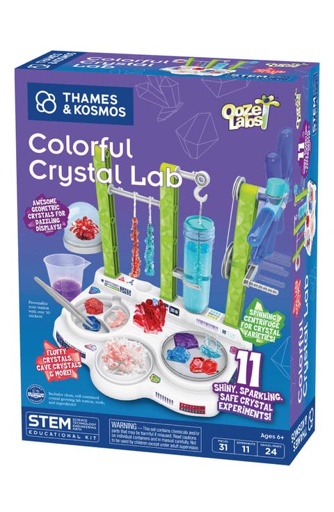 Ooze Labs: Colorful Crystal Lab Kit