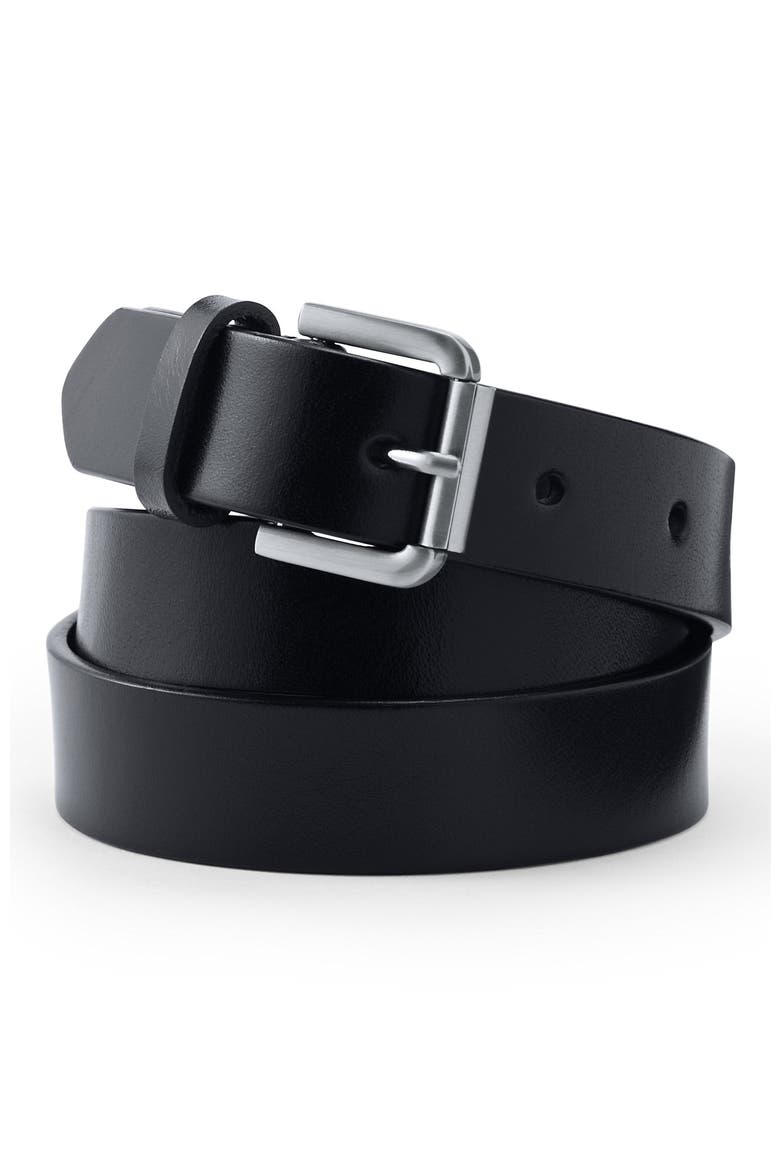 Classic Leather Belt, Main, color, Black