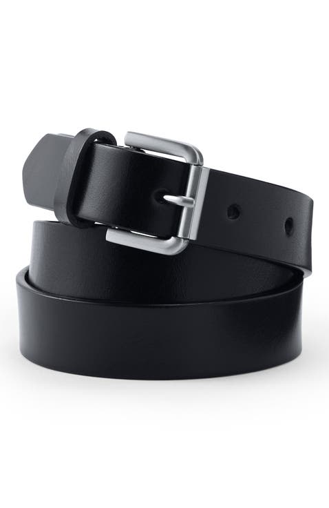 Plus Size Classic Leather Belt