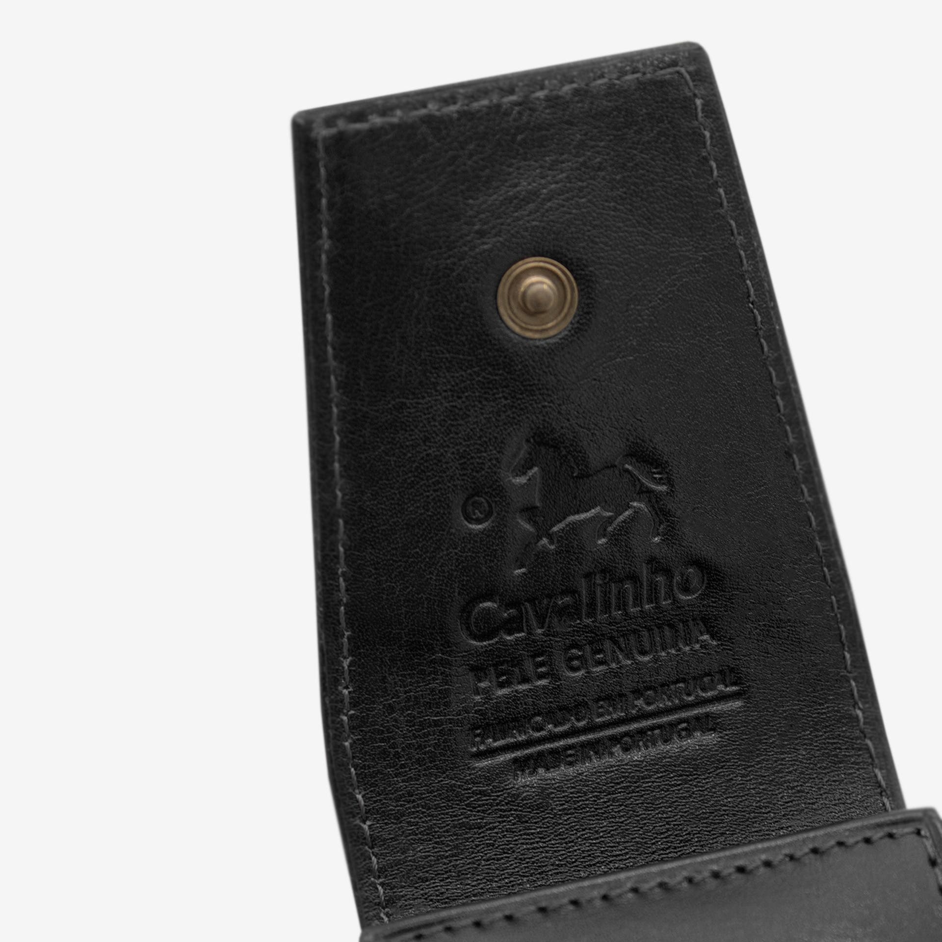 Gentleman Leather Pen Holder Case 570, Alternate, color, Black