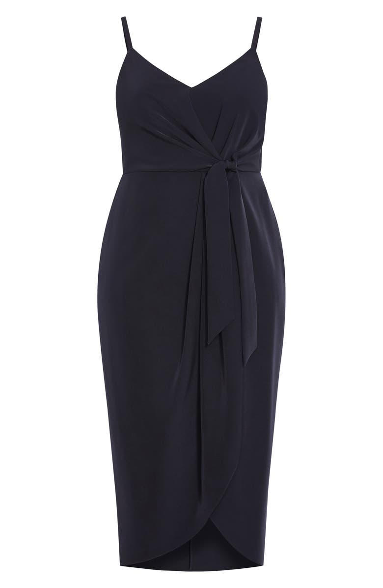 City Chic Love Affair Faux Wrap Dress, Alternate, color, 