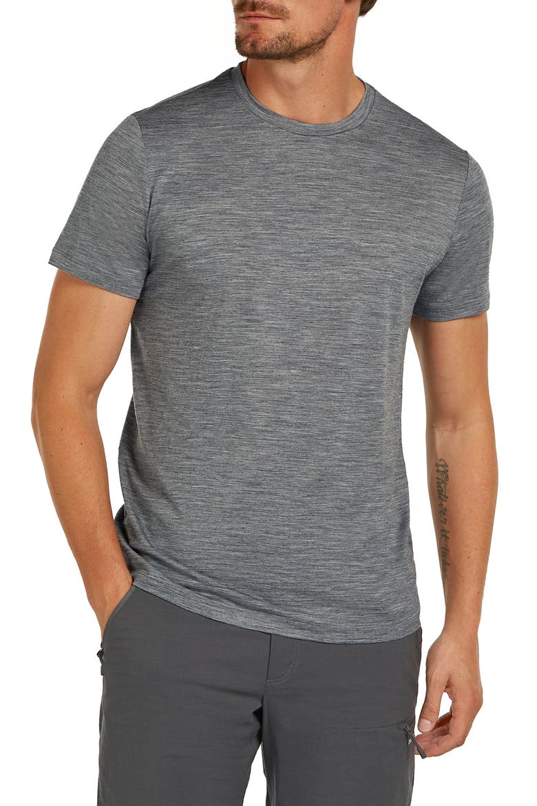 Merino 150 Tech Lite III Short Sleeve T-Shirt, Main, color, GRITSTONE HEATHER