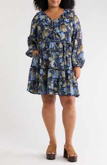 Long Sleeve Ruffle Minidress
