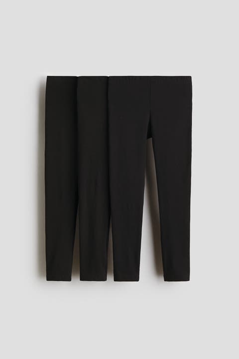 3-pack Cotton Jersey Leggings