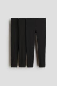 H&M 3-pack Cotton Jersey Leggings