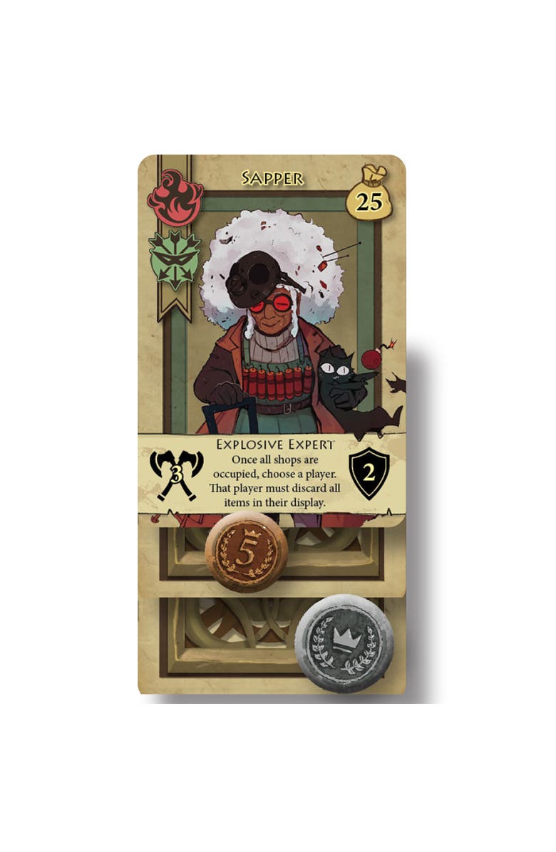 Renegade Game Studios Bargain Quest Brick & Mortar Expansion, Alternate, color, Multicolored