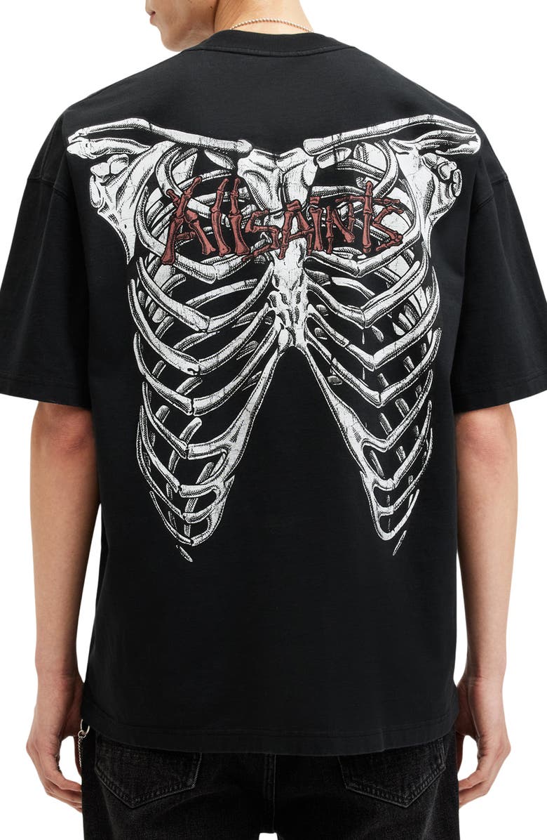 AllSaints Sternum Graphic T-Shirt, Alternate, color, 