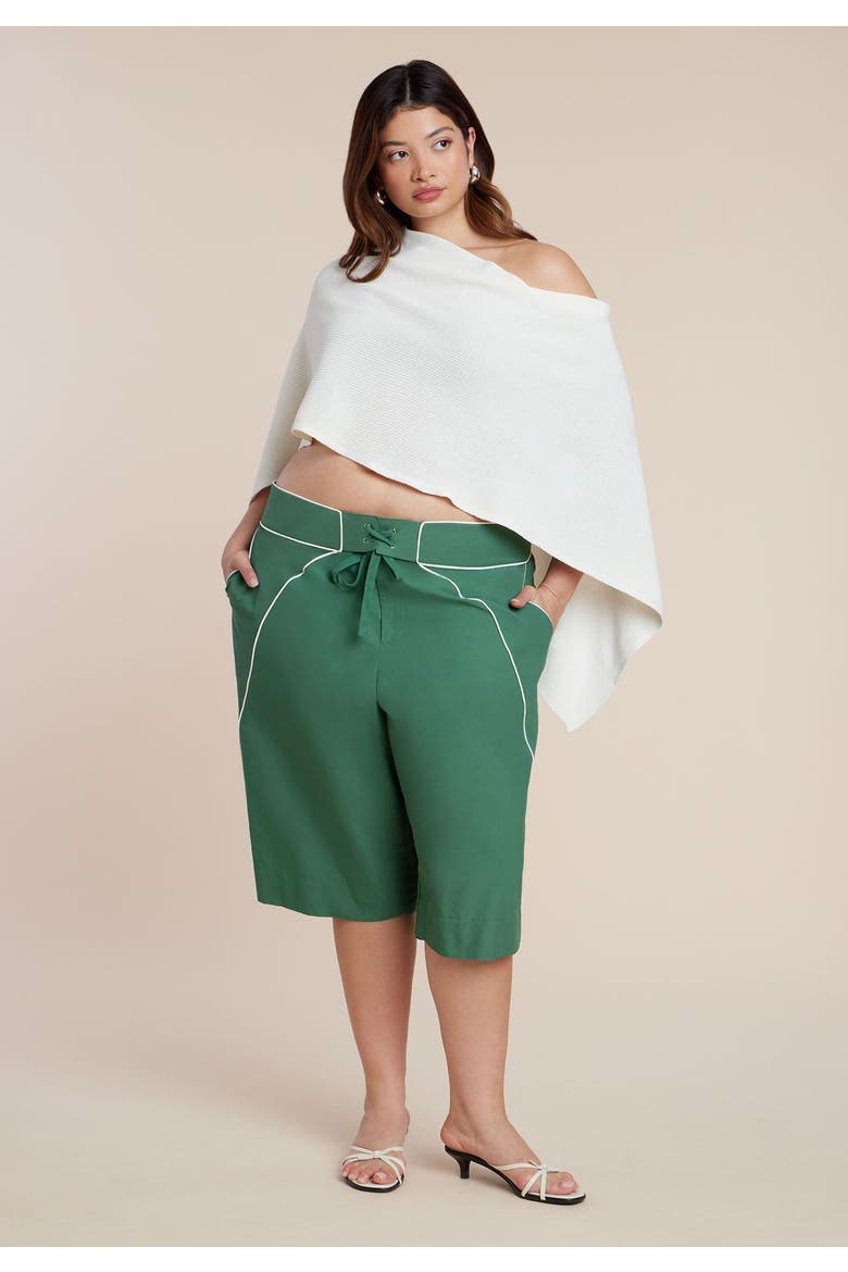Board Short Culotte, Alternate, color, FOLIAGE GREEN