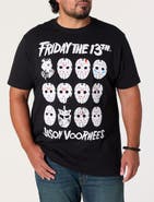 True Nation by DXL Big & Tall Friday The 13th Graphic Tee