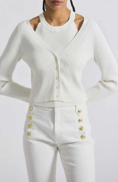 Derek Lam 10 Crosby Lonnie Layered Sweater