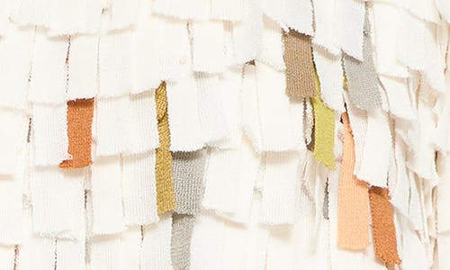 LAFAYETTE 148 LAFAYETTE 148 NEW YORK COLLAGED FRINGE CARDIGAN 