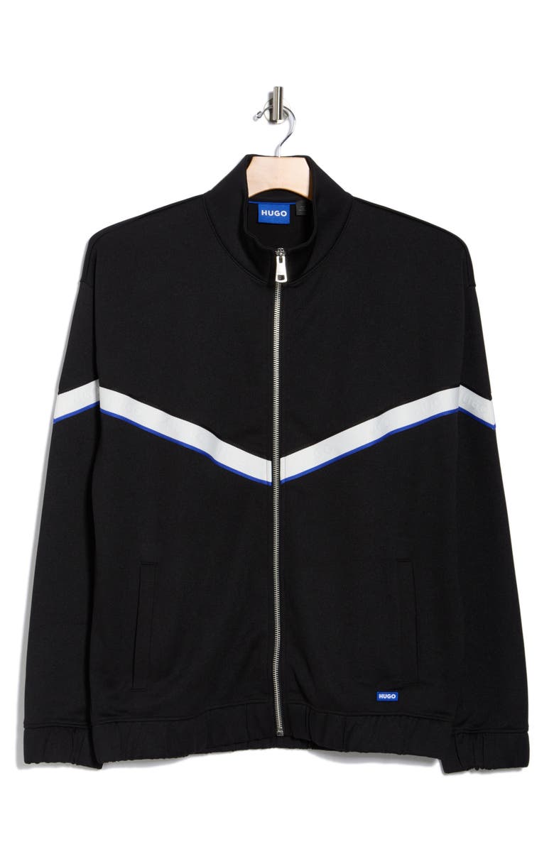 HUGO Napones Track Jacket, Alternate, color, Black