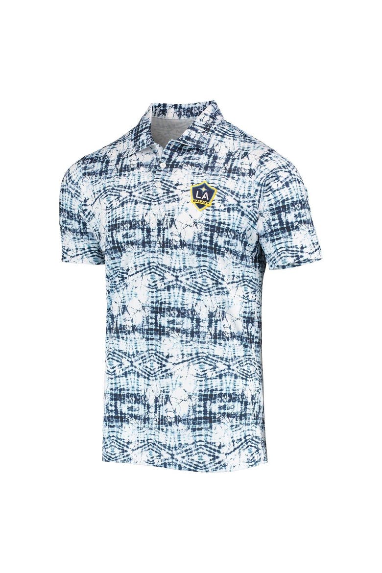Men's Antigua Navy LA Galaxy Vivid Polo, Alternate, color, Navy