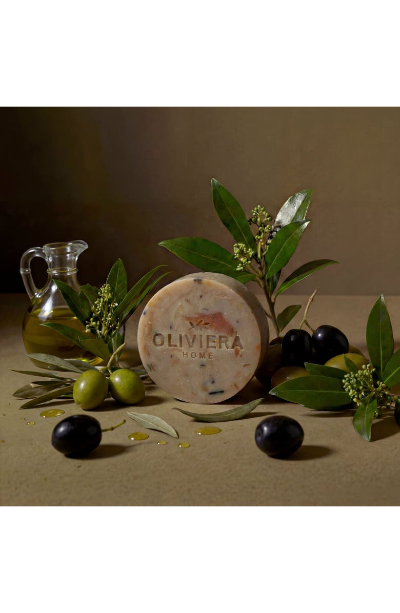 Oliviera Home Olive Oil Bar Soap Trio, Alternate, color, Olive