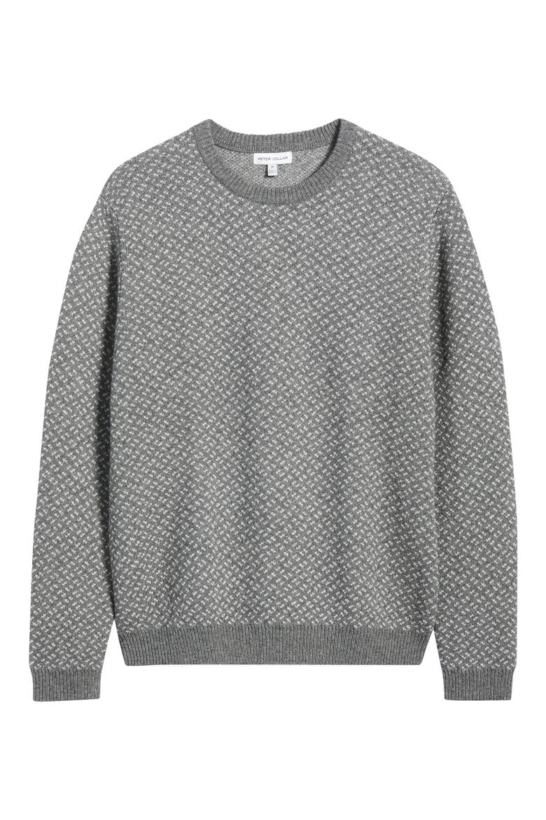 Crescent Nordic Crewneck Sweater, Alternate, color, OSLO GREY