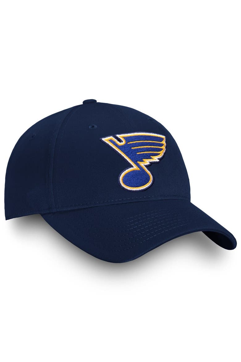 Men's Fanatics Branded Navy St. Louis Blues Core Adjustable Hat, Alternate, color, Navy