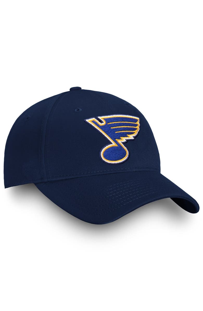 FANATICS Men's Fanatics Branded Navy St. Louis Blues Core Adjustable Hat, Alternate, color, Navy