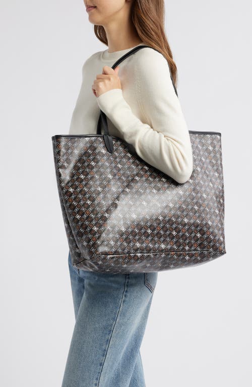 SAM EDELMAN SAM EDELMAN LARGE HARPER MONOGRAM SHOPPER TOTE