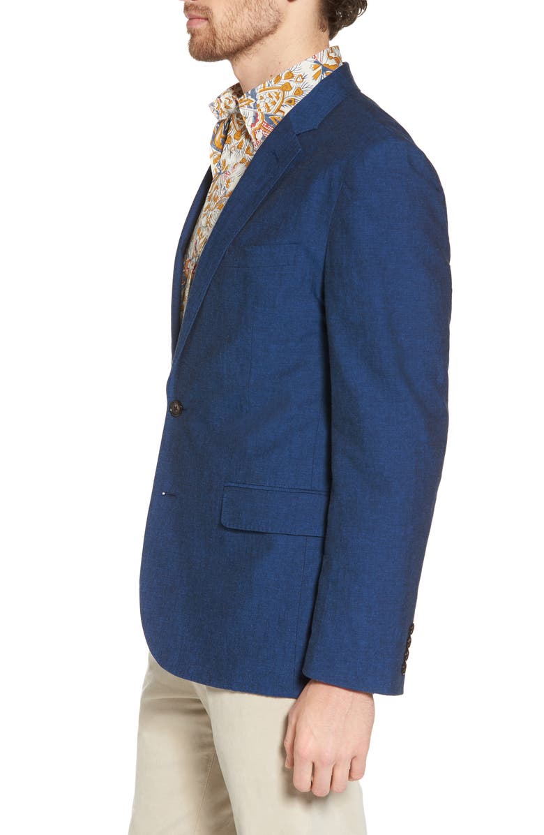 J.Crew Ludlow Cotton & Linen Blazer, Alternate, color,