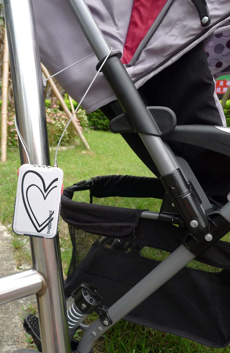 BuggyGear Travel Ready Stroller Lock, Alternate, color, White