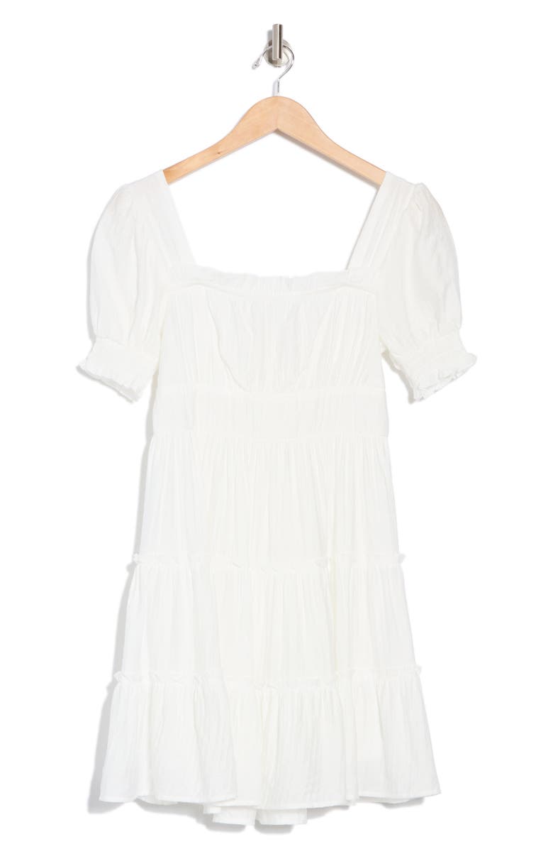 Puff Sleeve Minidress