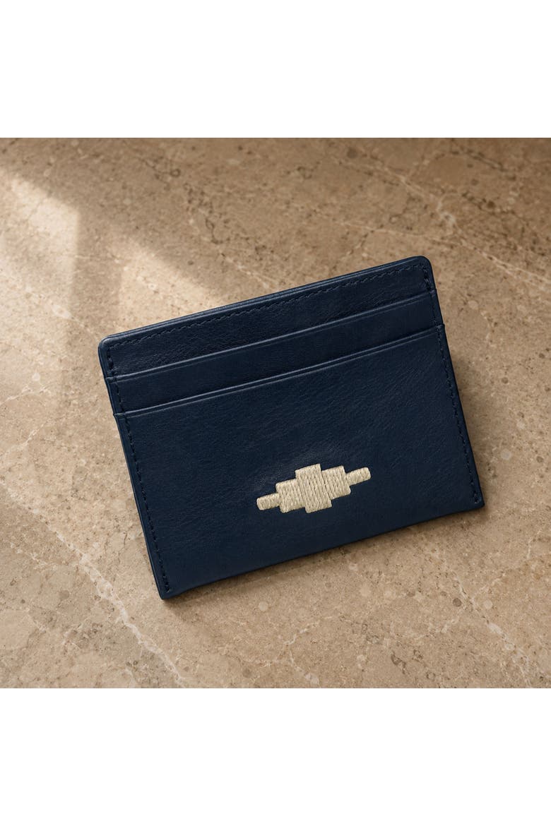 Rombo Card Slip, Alternate, color, Navy/Cream