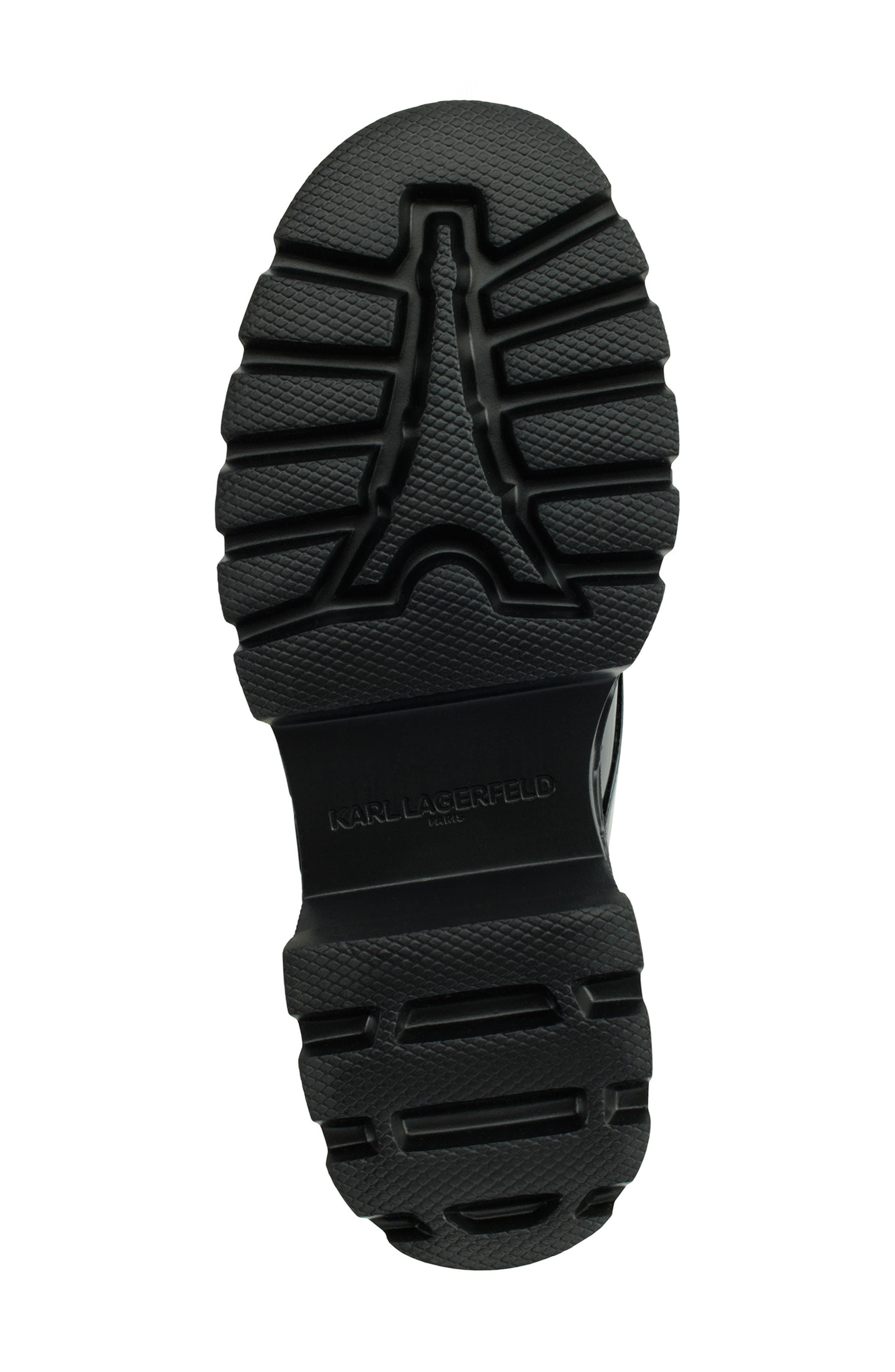 KARL LAGERFELD PARIS Lakely Lug Sole Loafer, Alternate, color, Black