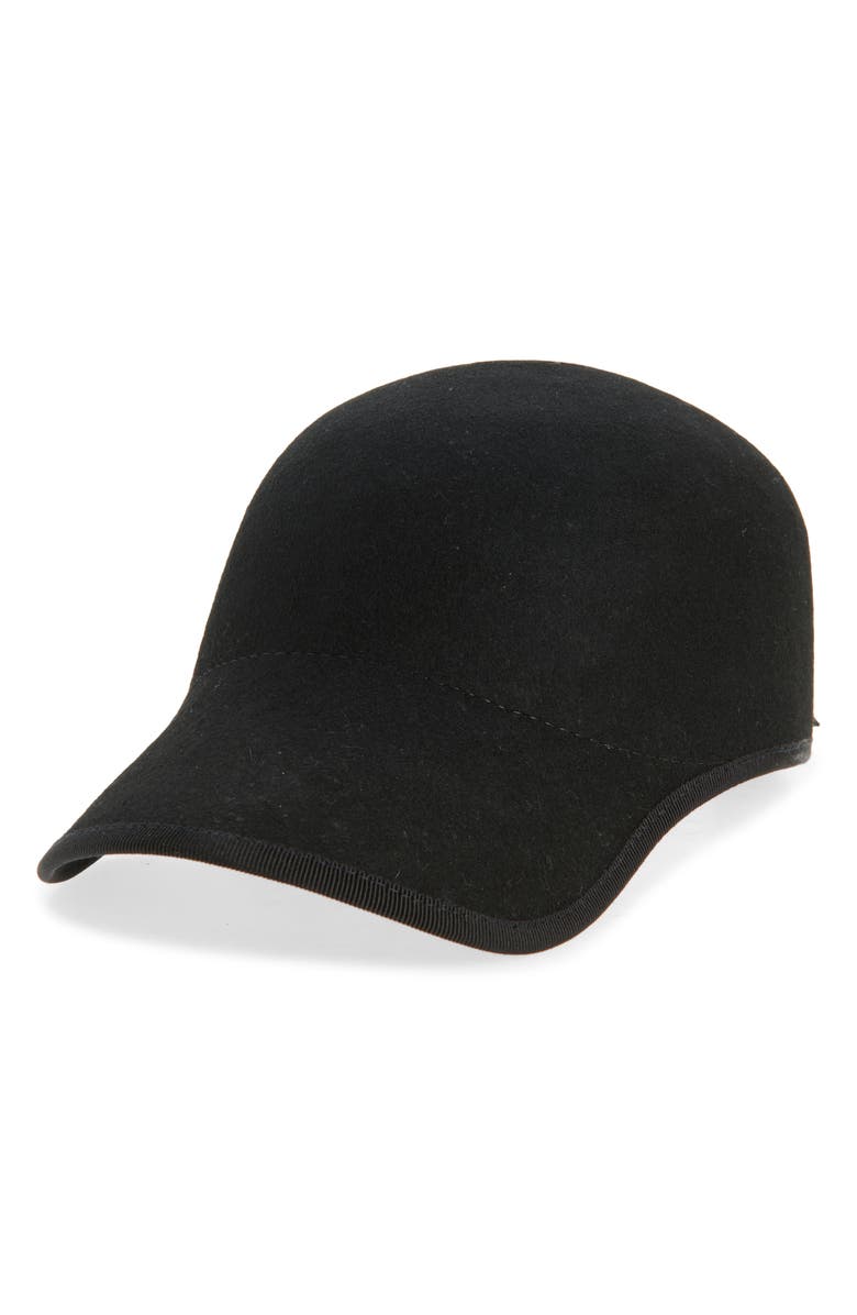 René Mantilla, New York Casquette Wool Baseball Cap, Main, color, Black