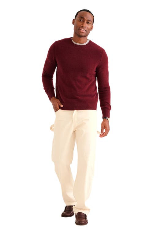 Naadam The Original Cashmere Sweater In Burgundy