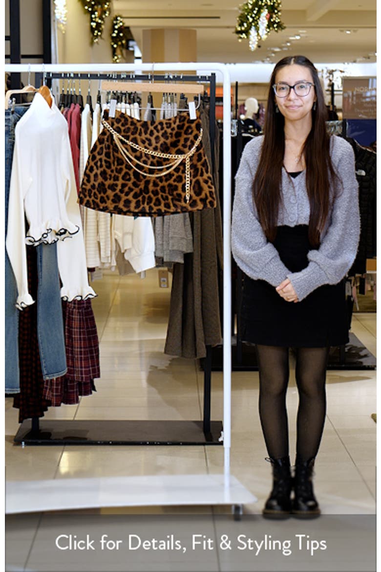 Leopard Print Miniskirt video