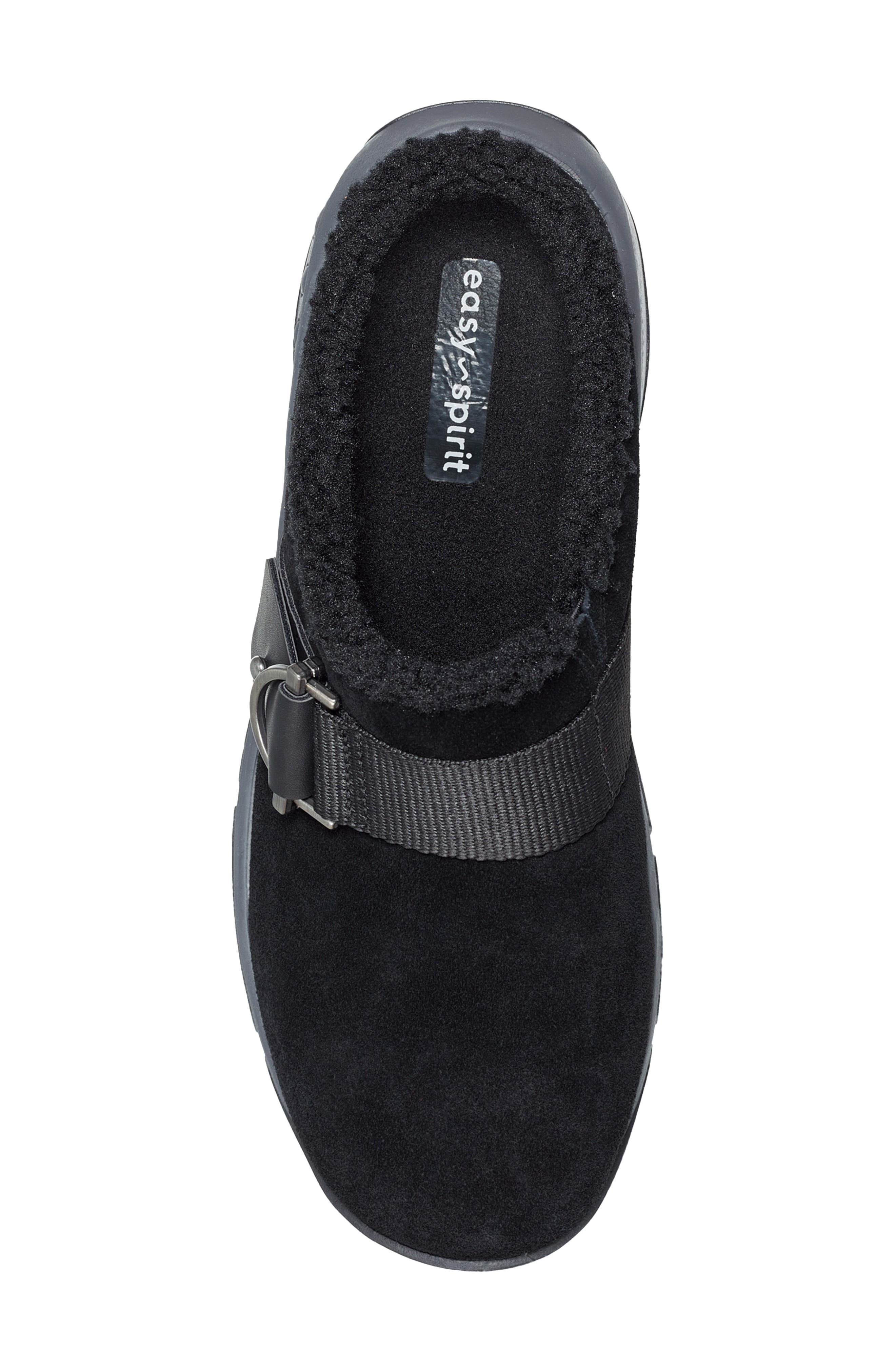 Easy Spirit Wend Faux Fur Clog Sneaker, Alternate, color, 