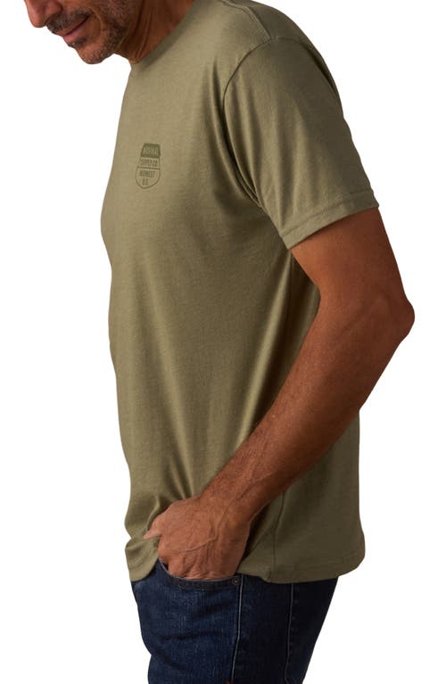 The Normal Brand Highway Bear Cotton Blend Graphic T-shirt In Green