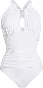 La Blanca Island Goddess Convertible High Neck One-Piece Swimsuit