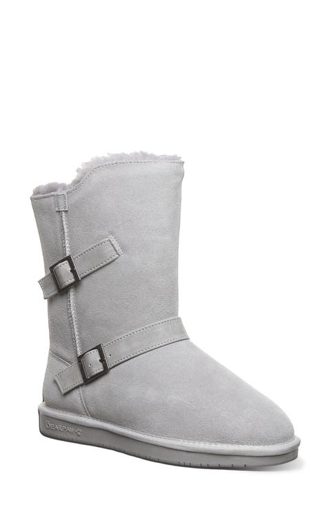 Valerie Faux Shearling Lined Boot (Women)