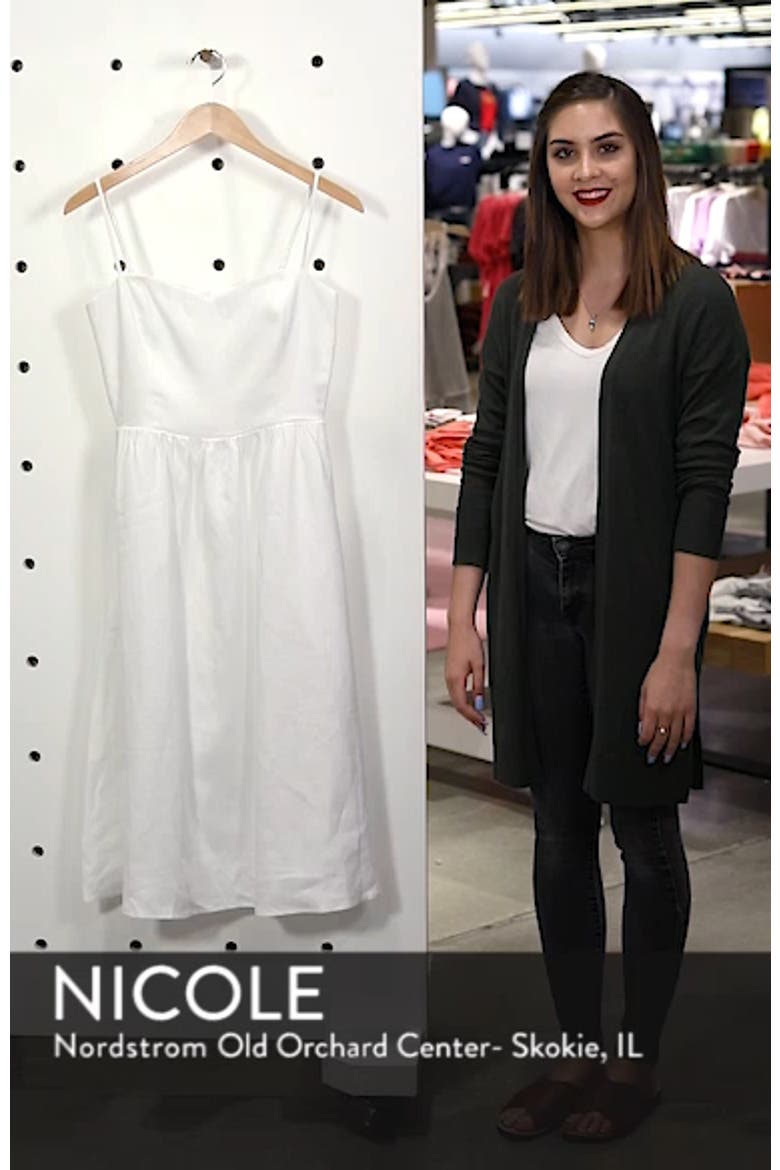 Olivia Linen Midi Dress video