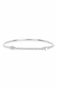 MESHMERISE Diamond Bar Bangle Bracelet