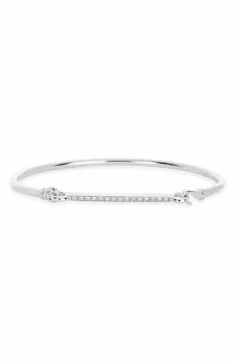 MESHMERISE Diamond Bar Bangle Bracelet