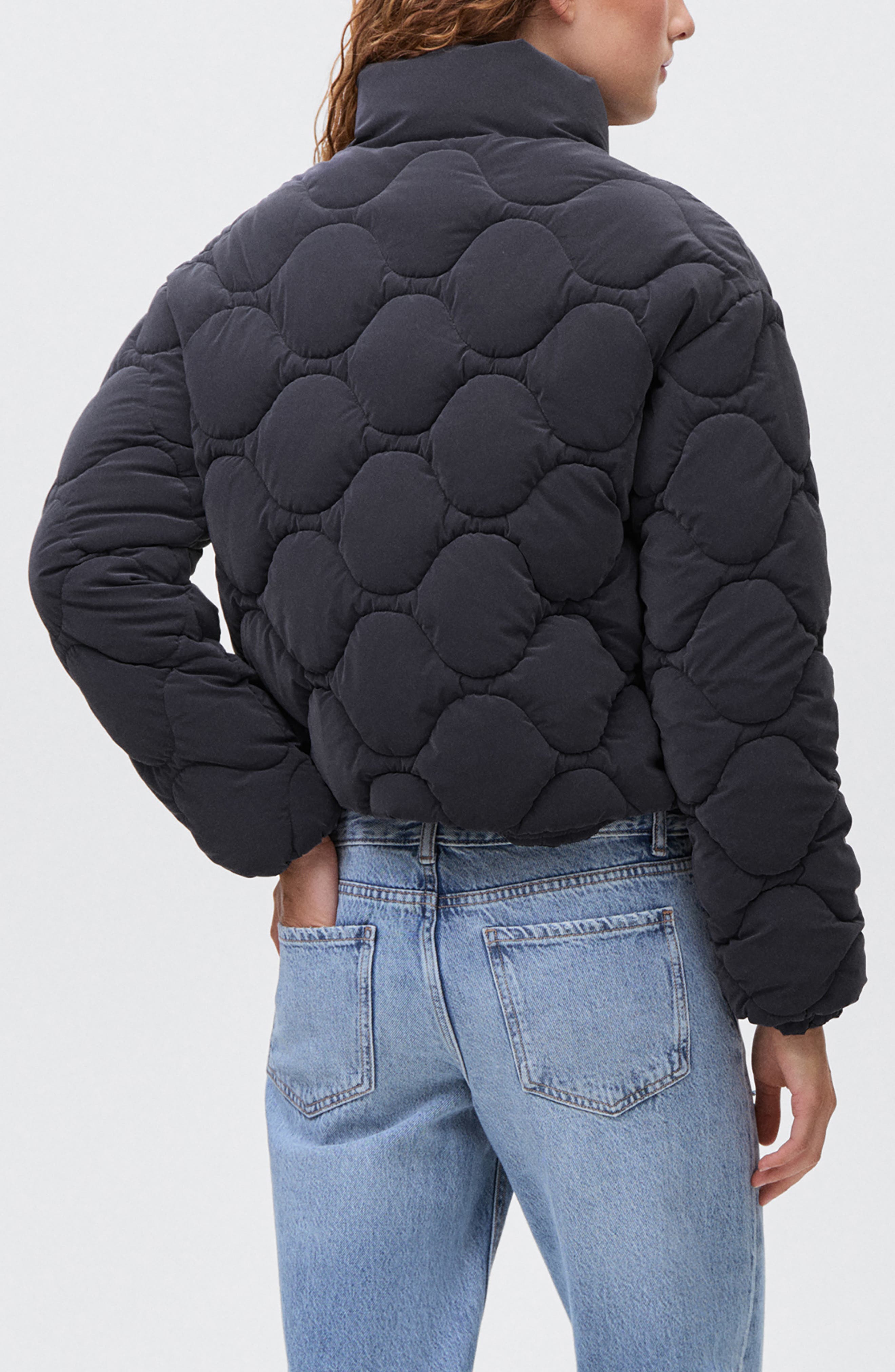 Quilted Puffer Coat - image 4