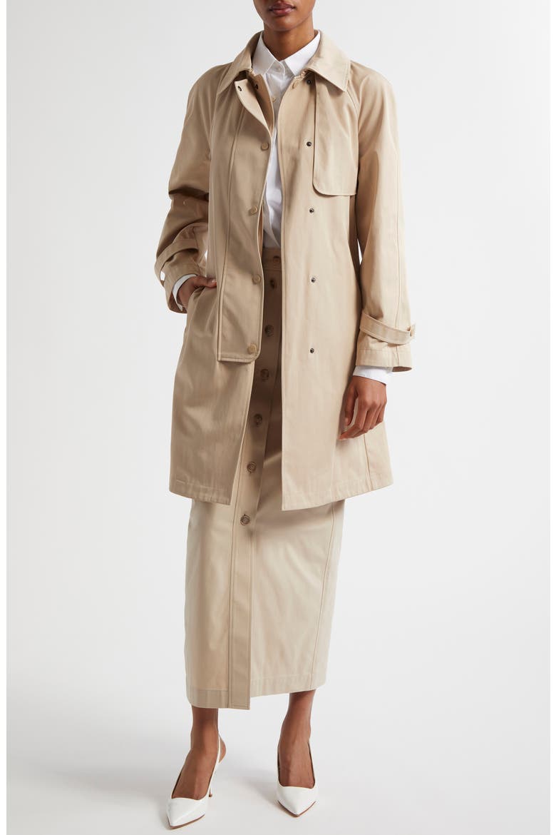 Tech Trench Coat, Alternate, color, BEIGE