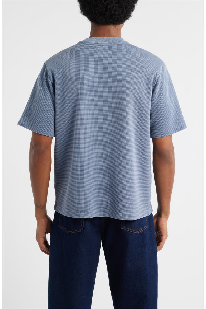 Oversize Waffle T-Shirt, Alternate, color, GREY FOLKSTONE