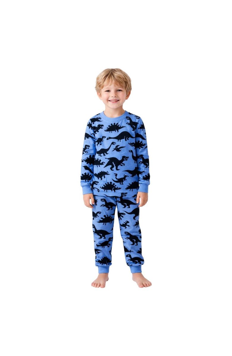 BenBen Kids and Toddlers Boys Soft 2 Pack Pajama Sets Snug Fitted Ultra Soft Sleepwear Sets Long Sleeve, Alternate, color, 