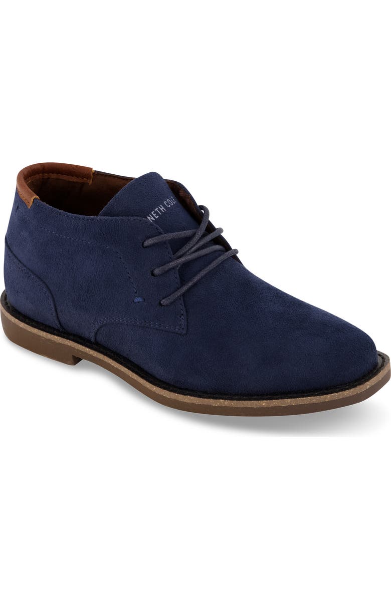 Kenneth Cole Kids' Real Deal Chukka Boot, Main, color, Navy