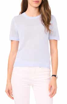 Halogen® Short Sleeve Sweater
