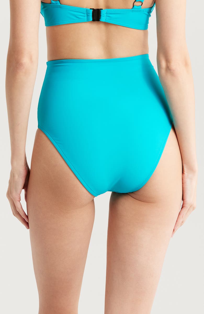 BONDI BORN Faith Bikini Bottoms, Alternate, color, Caribbean